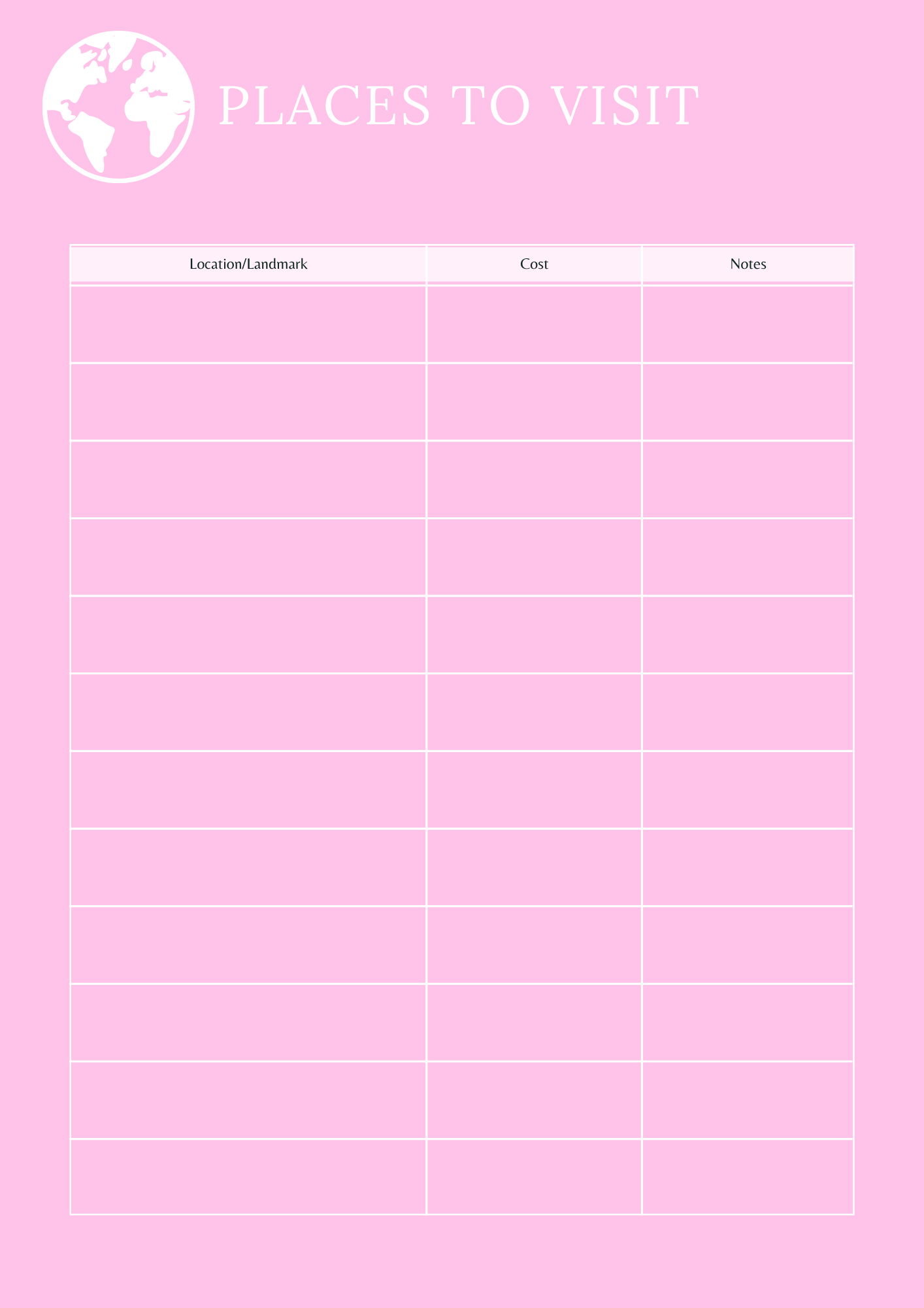 Household Management Planner - GlamDigitalBossCo