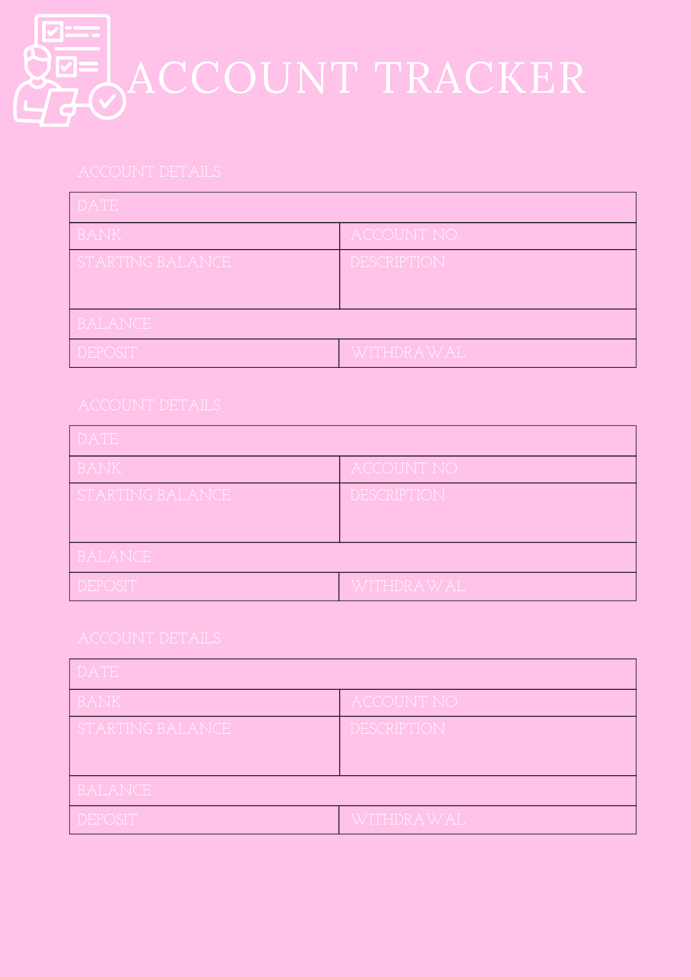 Household Management Planner - GlamDigitalBossCo