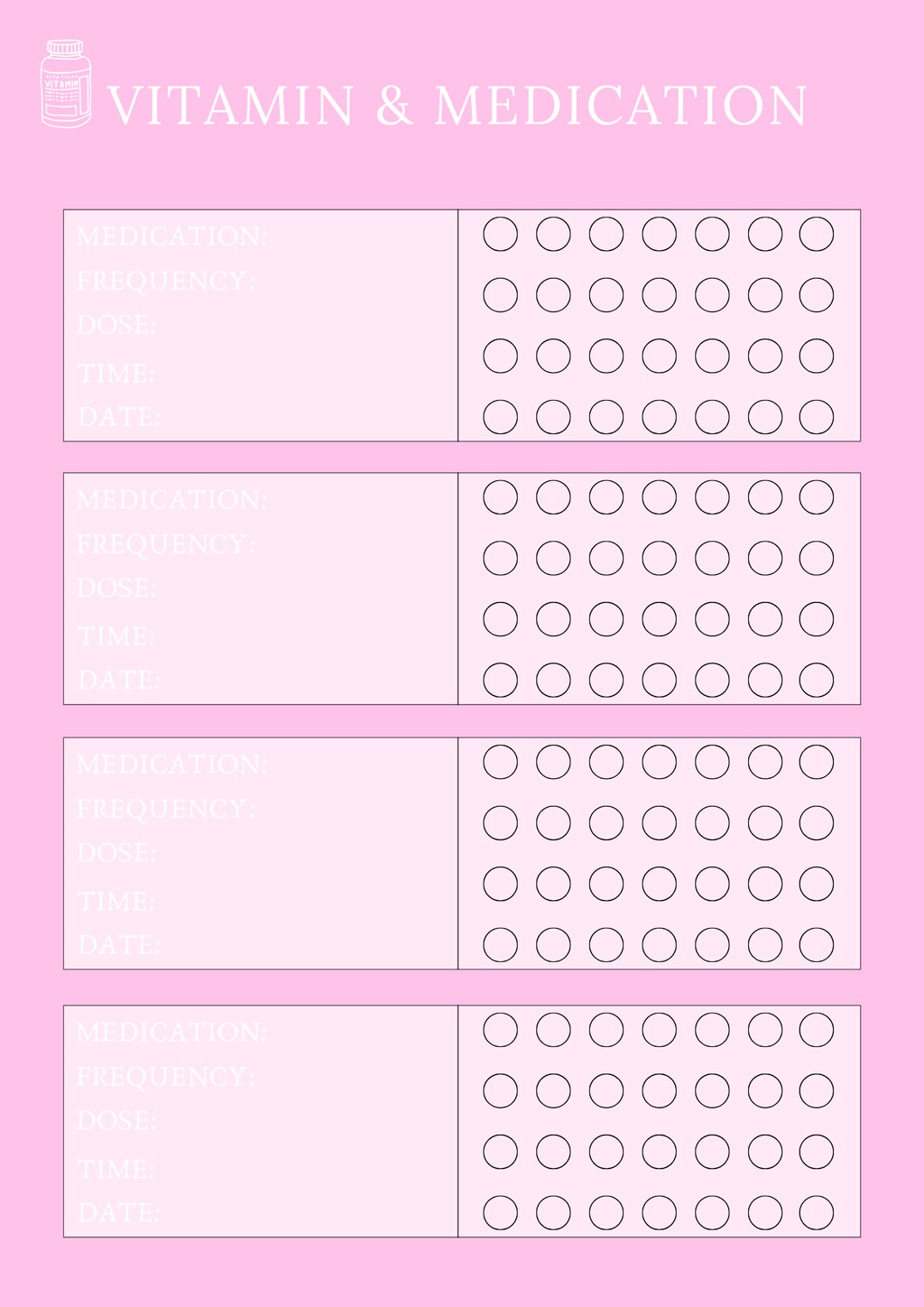 Household Management Planner - GlamDigitalBossCo