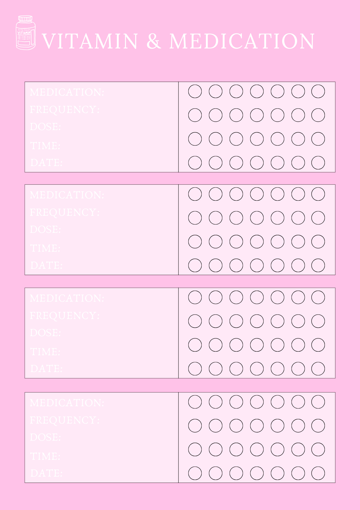 Household Management Planner - GlamDigitalBossCo