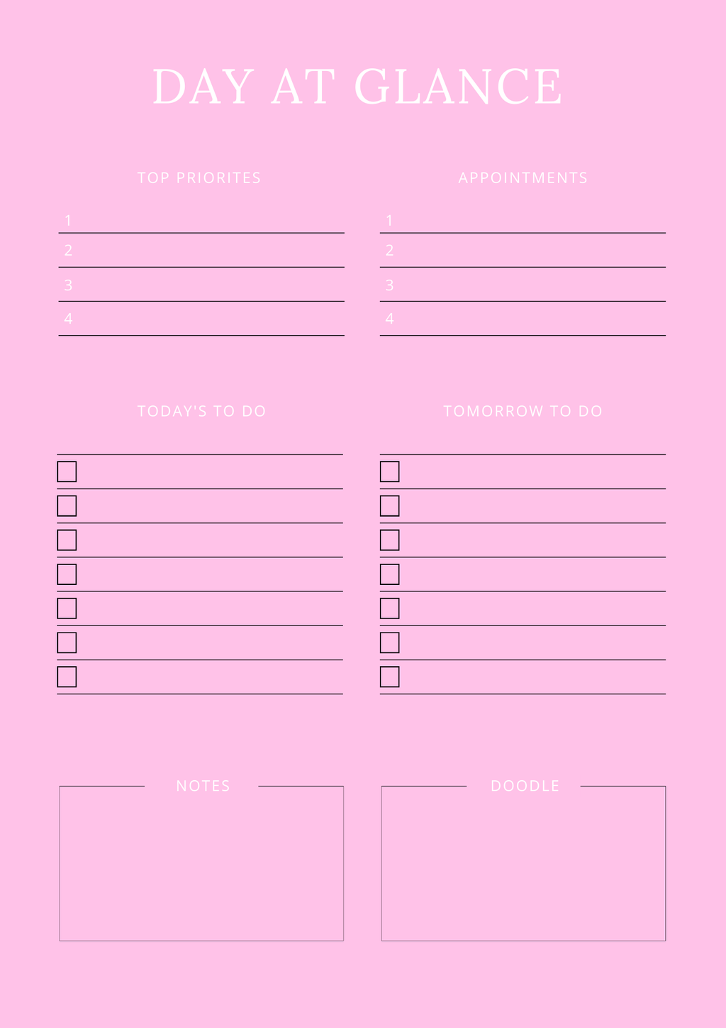 Household Management Planner - GlamDigitalBossCo