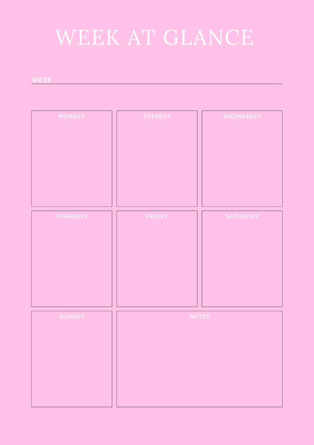 Household Management Planner - GlamDigitalBossCo