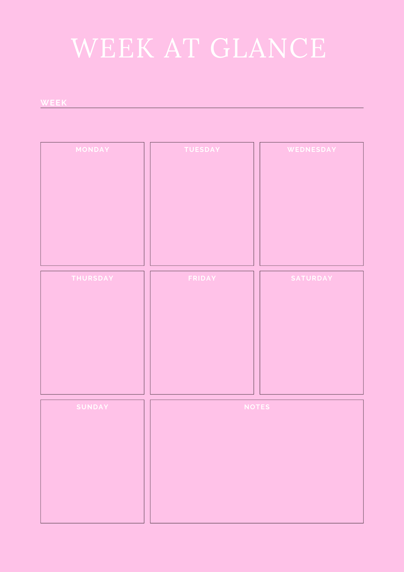 Household Management Planner - GlamDigitalBossCo