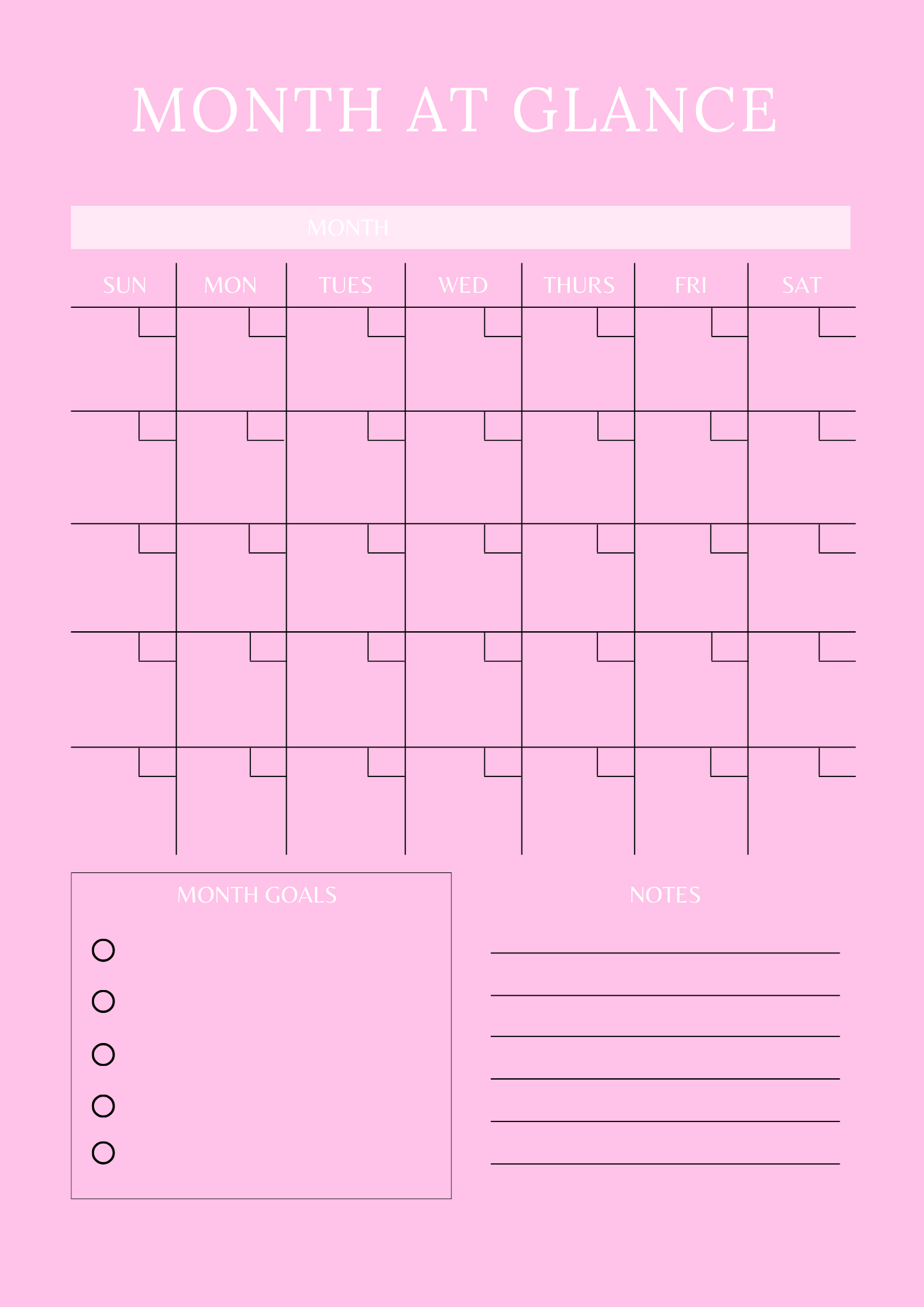 Household Management Planner - GlamDigitalBossCo