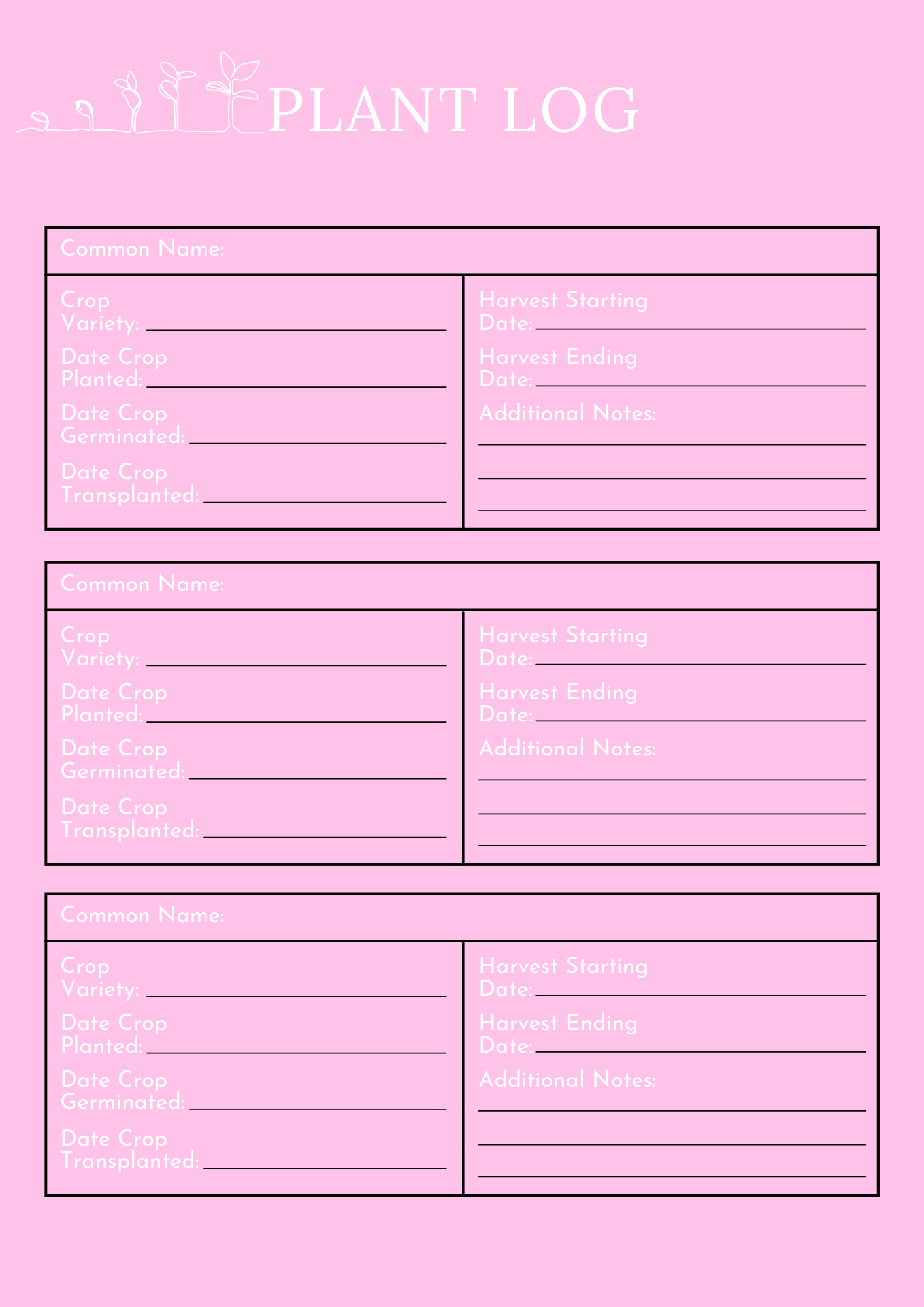 Household Management Planner - GlamDigitalBossCo