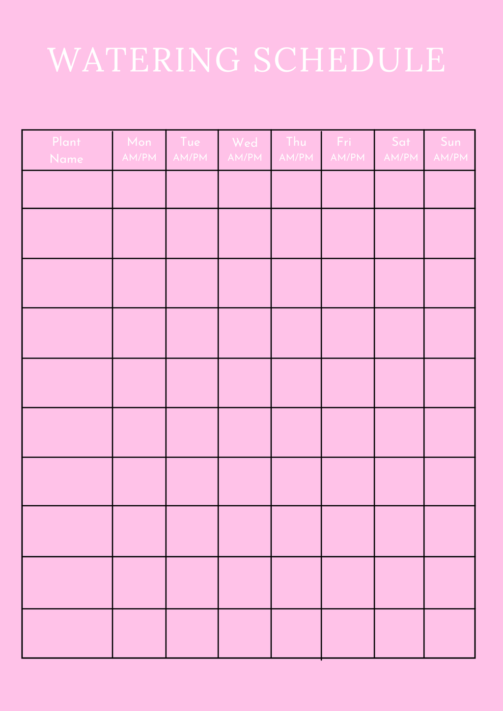 Household Management Planner - GlamDigitalBossCo