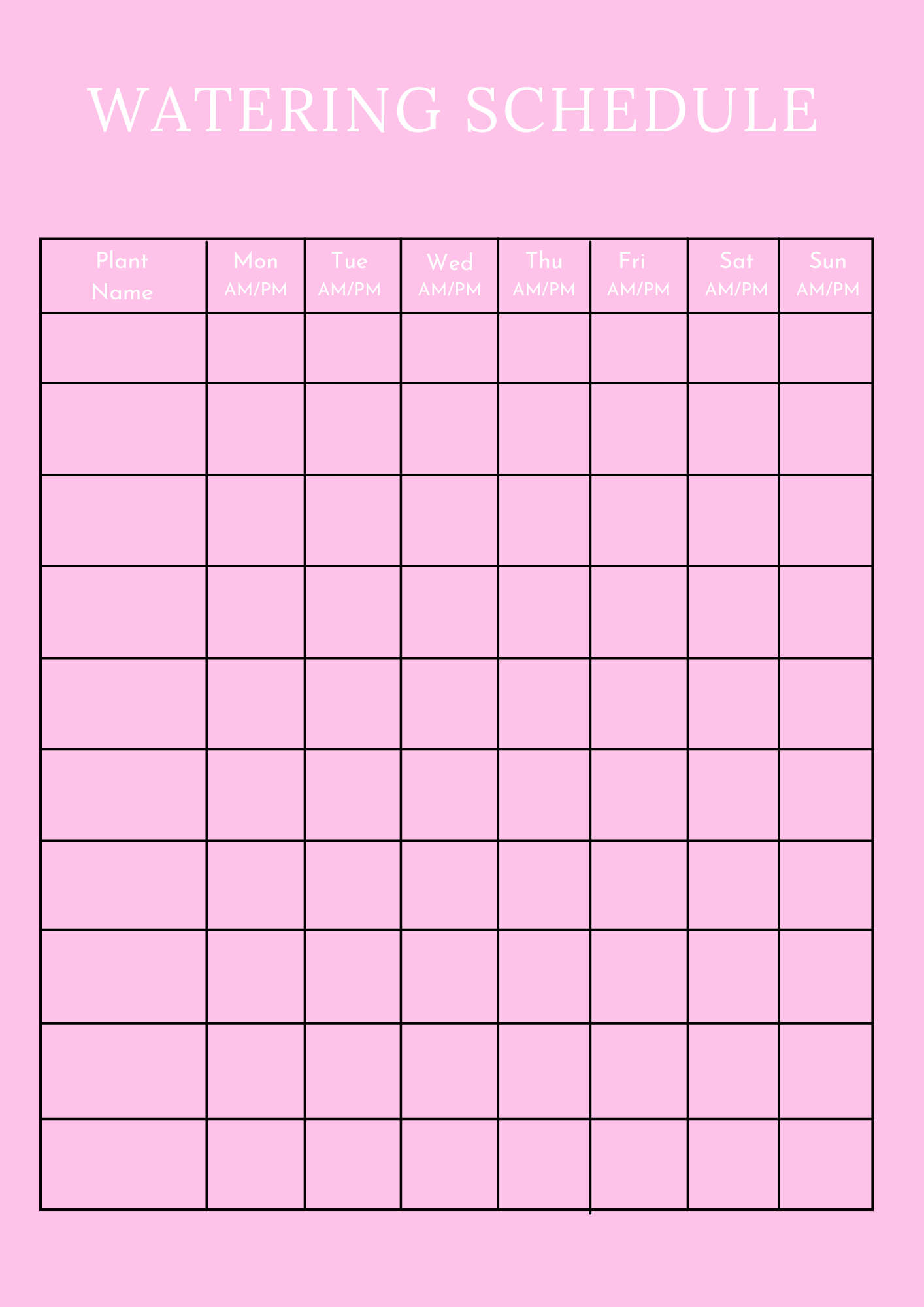 Household Management Planner - GlamDigitalBossCo