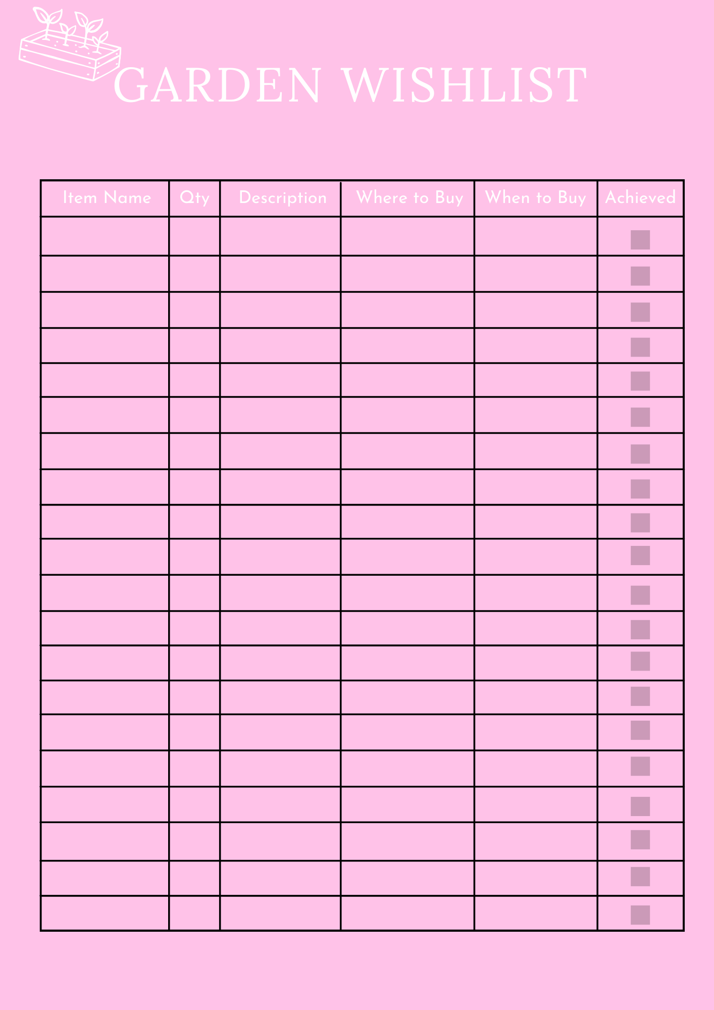 Household Management Planner - GlamDigitalBossCo