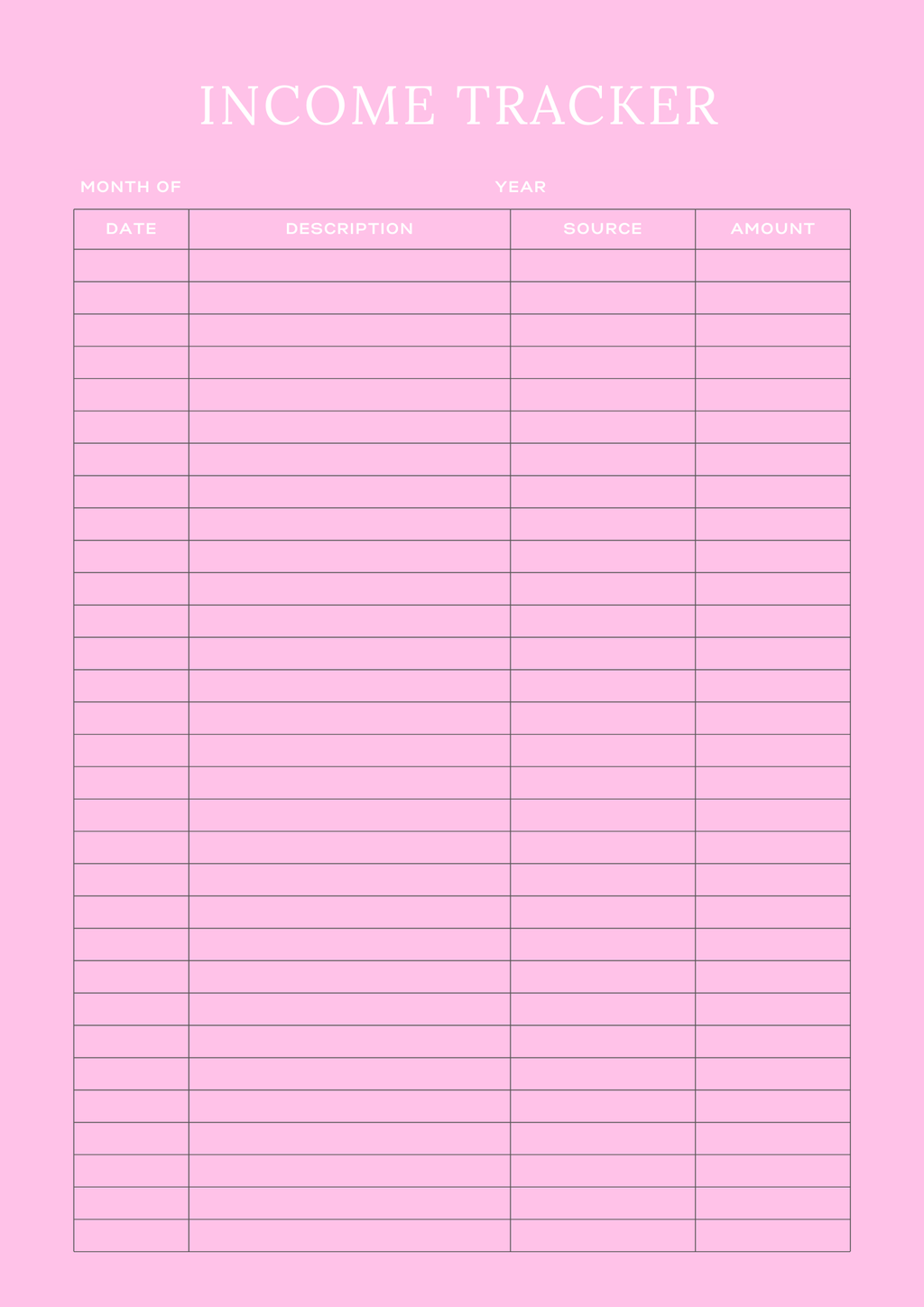 Household Management Planner - GlamDigitalBossCo