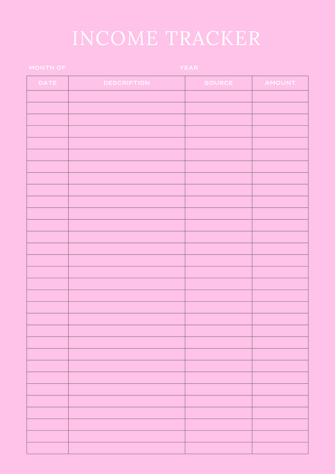 Household Management Planner - GlamDigitalBossCo