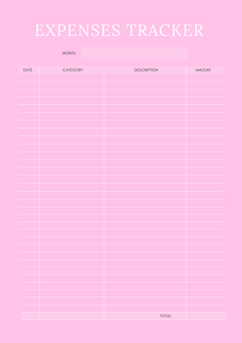 Household Management Planner - GlamDigitalBossCo