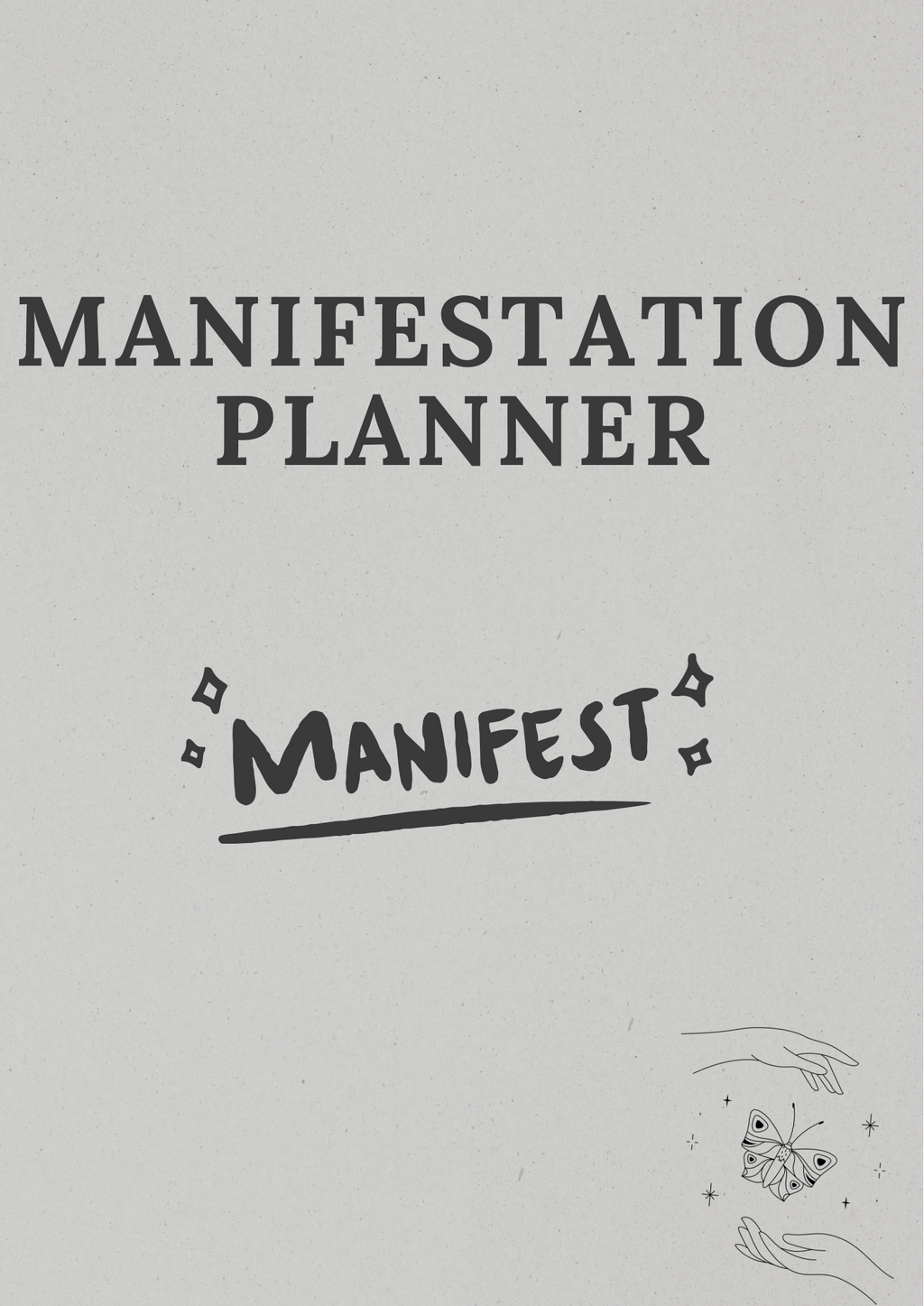 Manifestation Planner - GlamDigitalBossCo