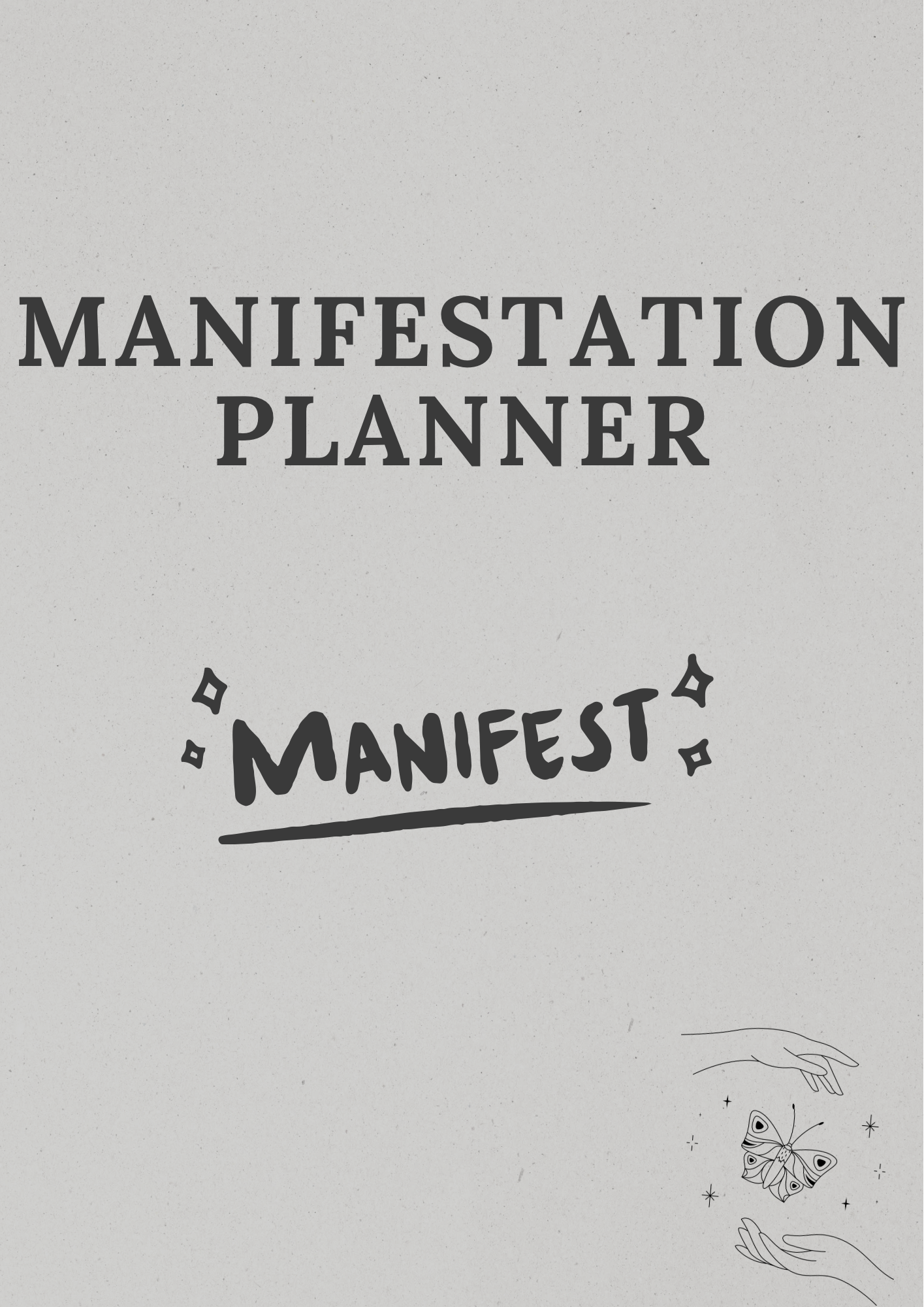 Manifestation Planner - GlamDigitalBossCo