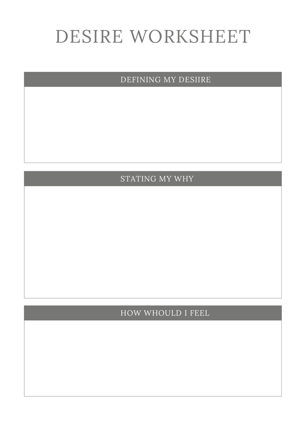 Manifestation Planner - GlamDigitalBossCo