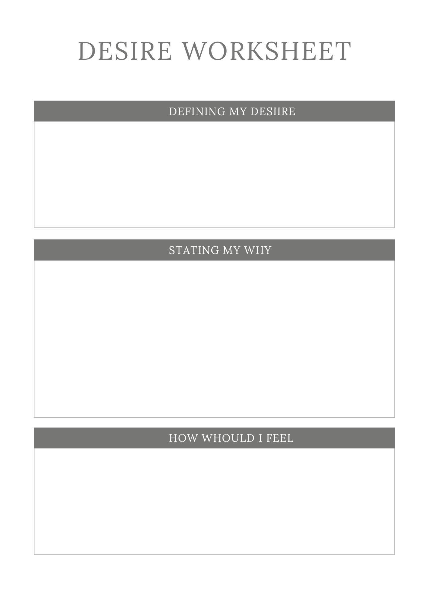 Manifestation Planner - GlamDigitalBossCo