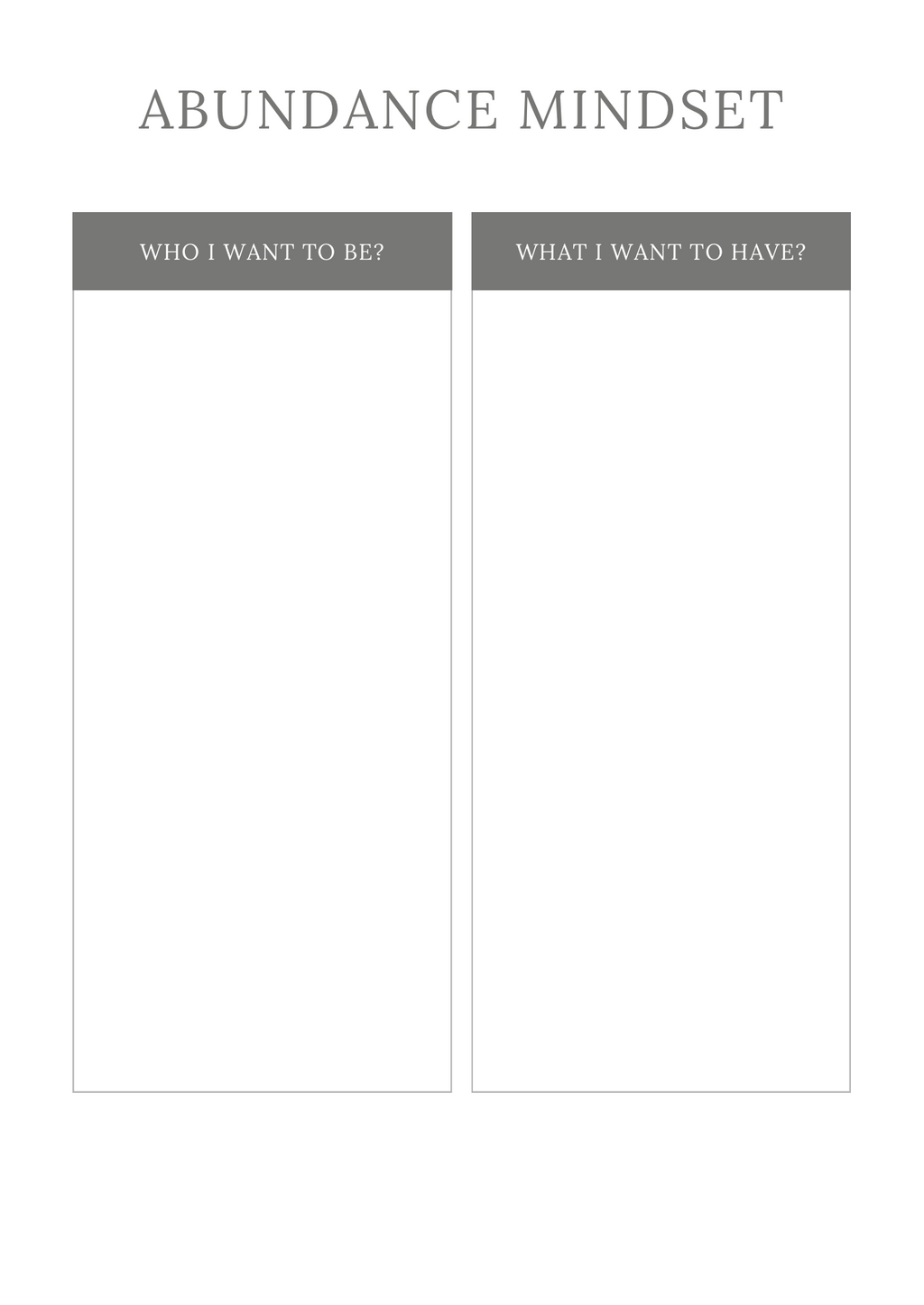 Manifestation Planner - GlamDigitalBossCo