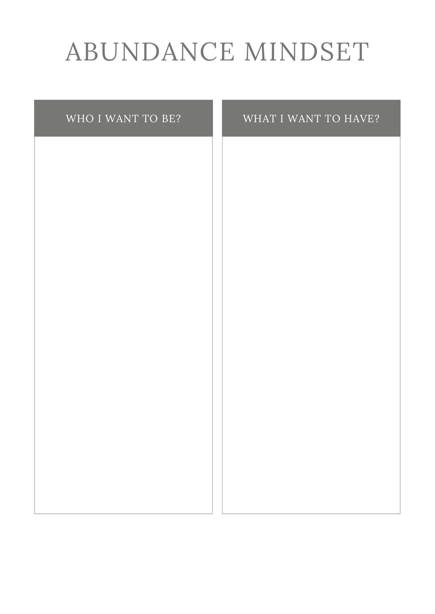 Manifestation Planner - GlamDigitalBossCo