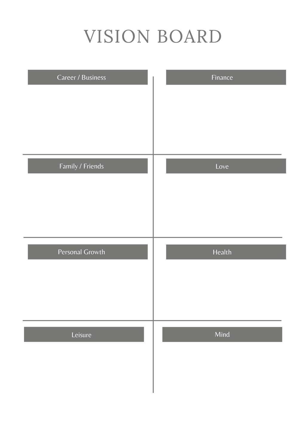 Manifestation Planner - GlamDigitalBossCo