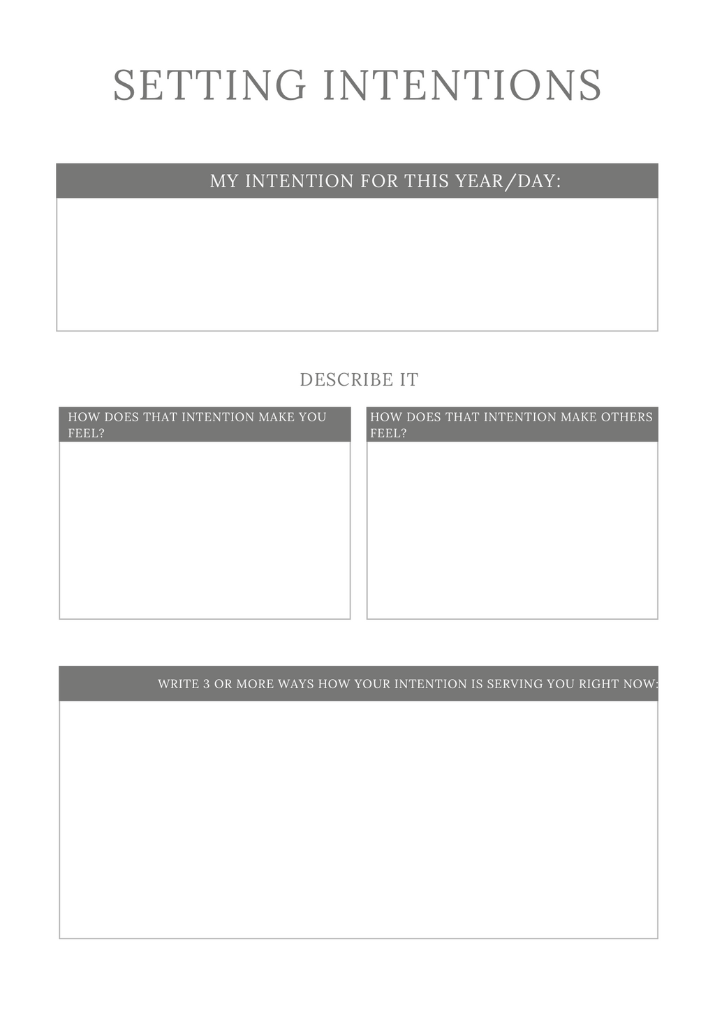 Manifestation Planner - GlamDigitalBossCo