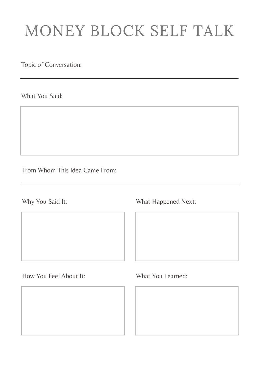 Manifestation Planner - GlamDigitalBossCo
