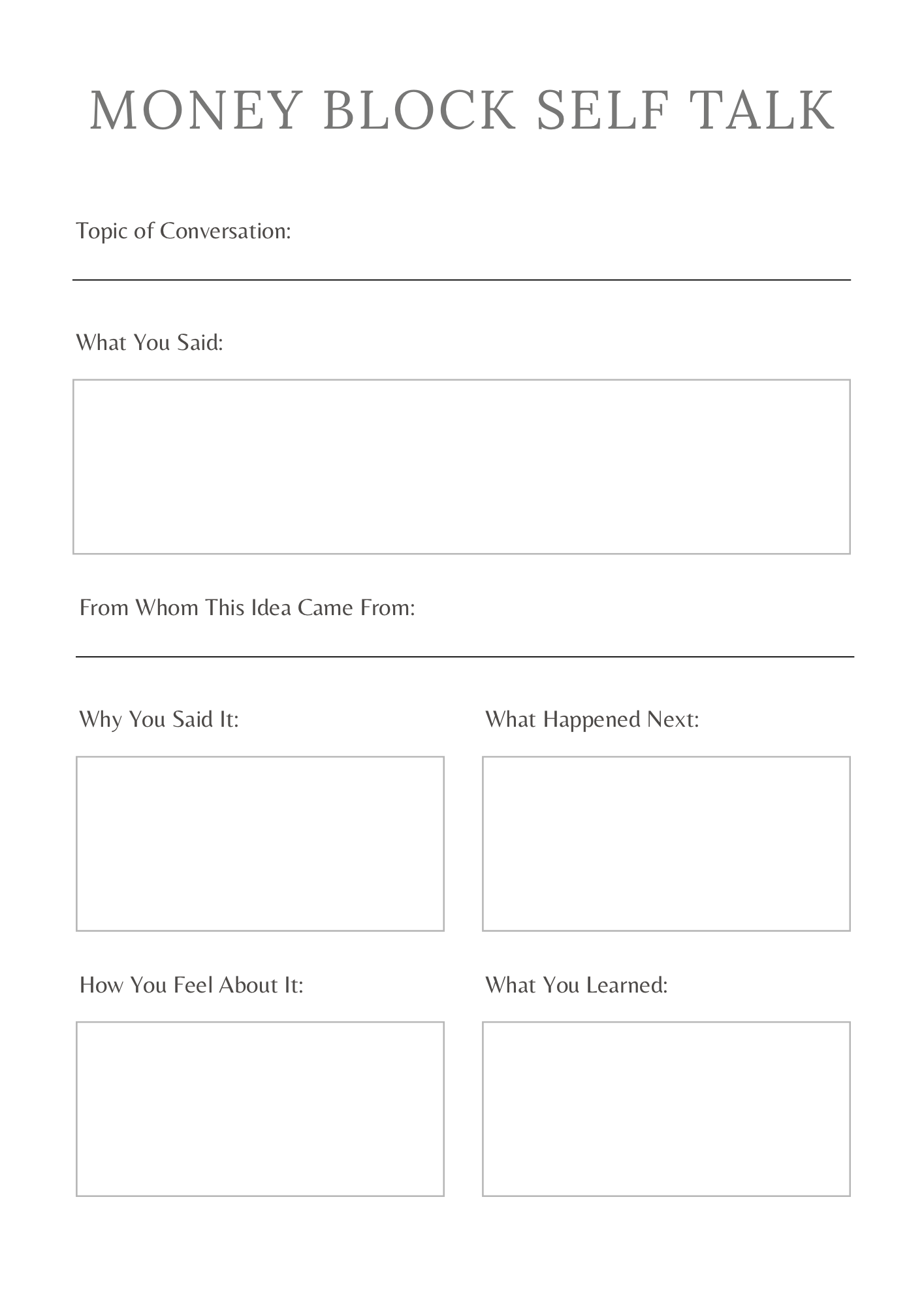 Manifestation Planner - GlamDigitalBossCo