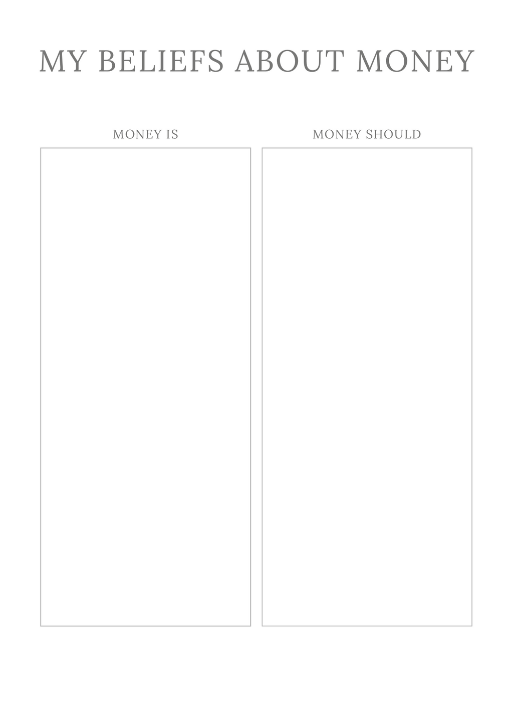 Manifestation Planner - GlamDigitalBossCo