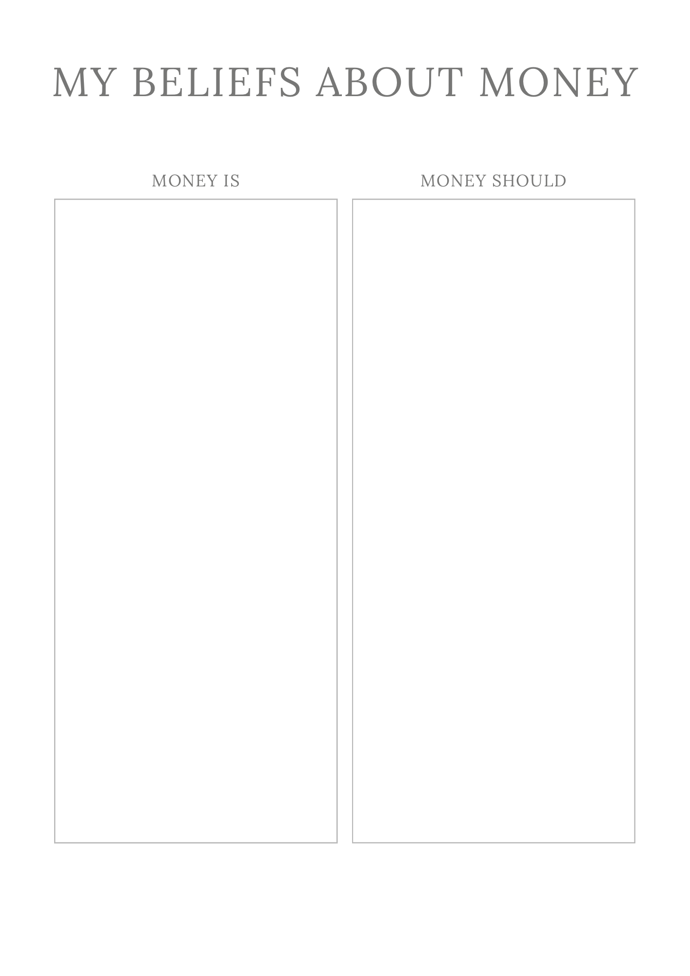 Manifestation Planner - GlamDigitalBossCo