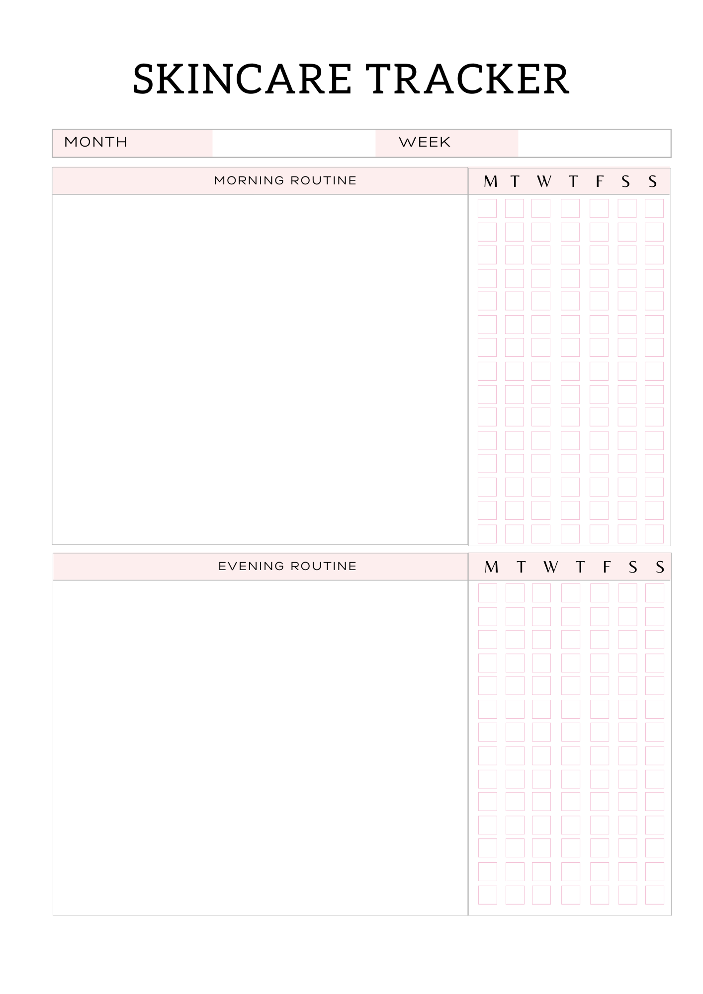 All In One Self Care Planner - GlamDigitalBossCo