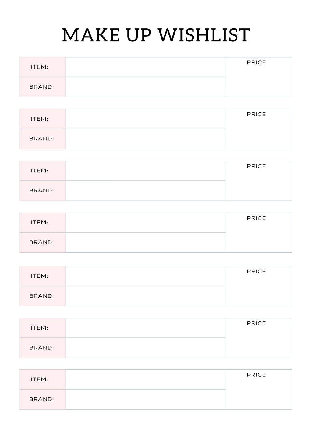All In One Self Care Planner - GlamDigitalBossCo