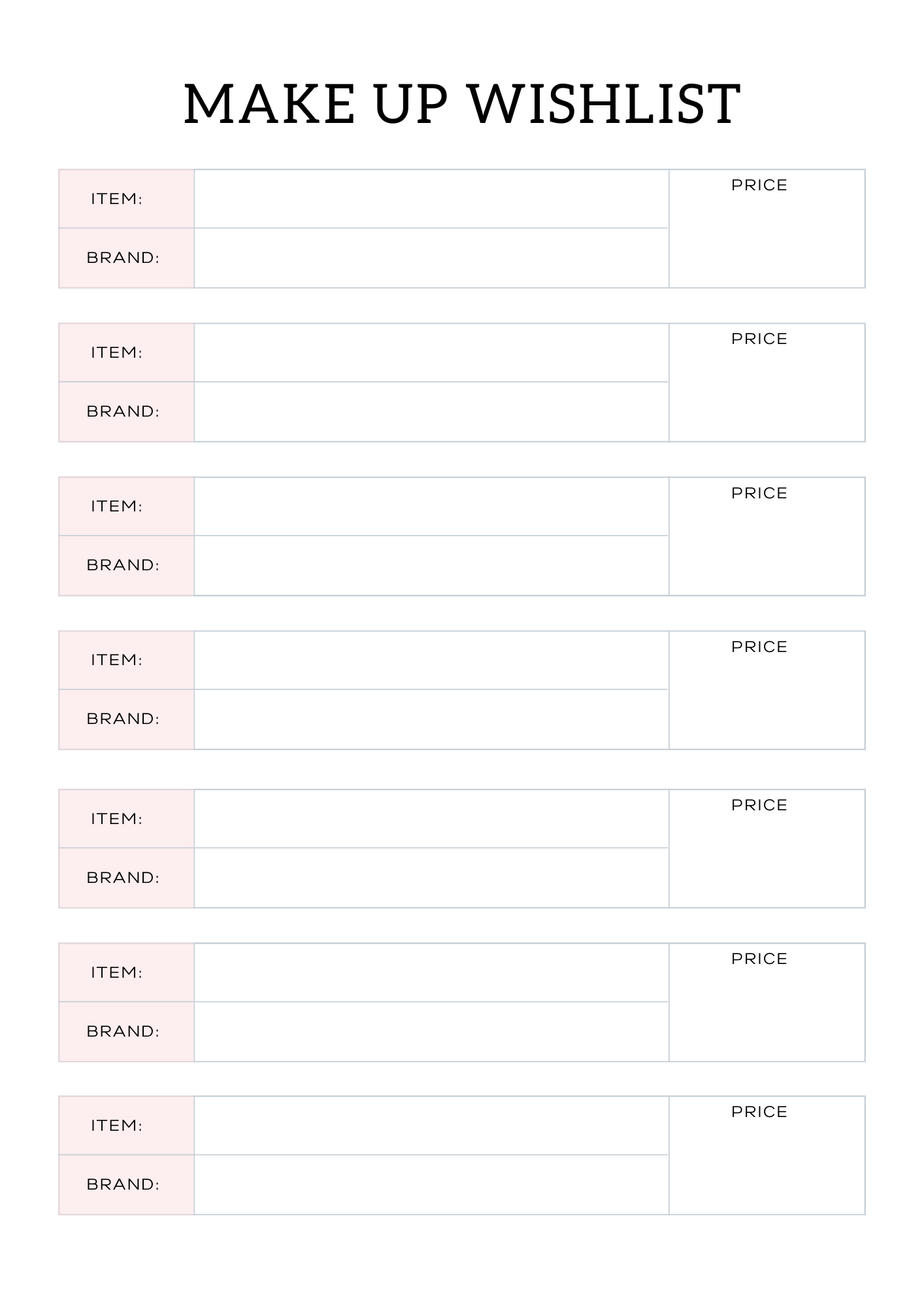 All In One Self Care Planner - GlamDigitalBossCo