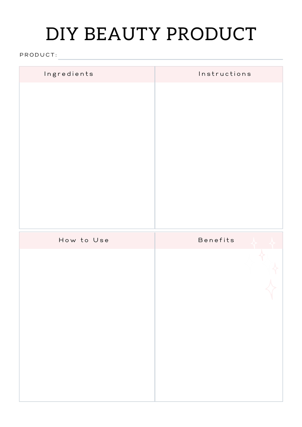 All In One Self Care Planner - GlamDigitalBossCo