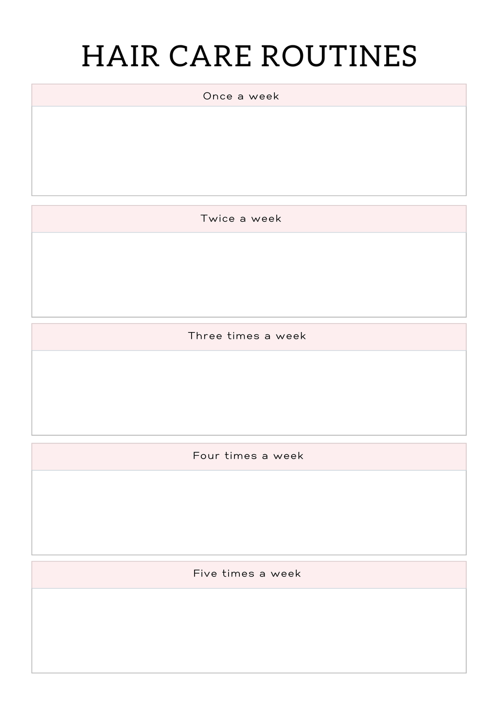 All In One Self Care Planner - GlamDigitalBossCo