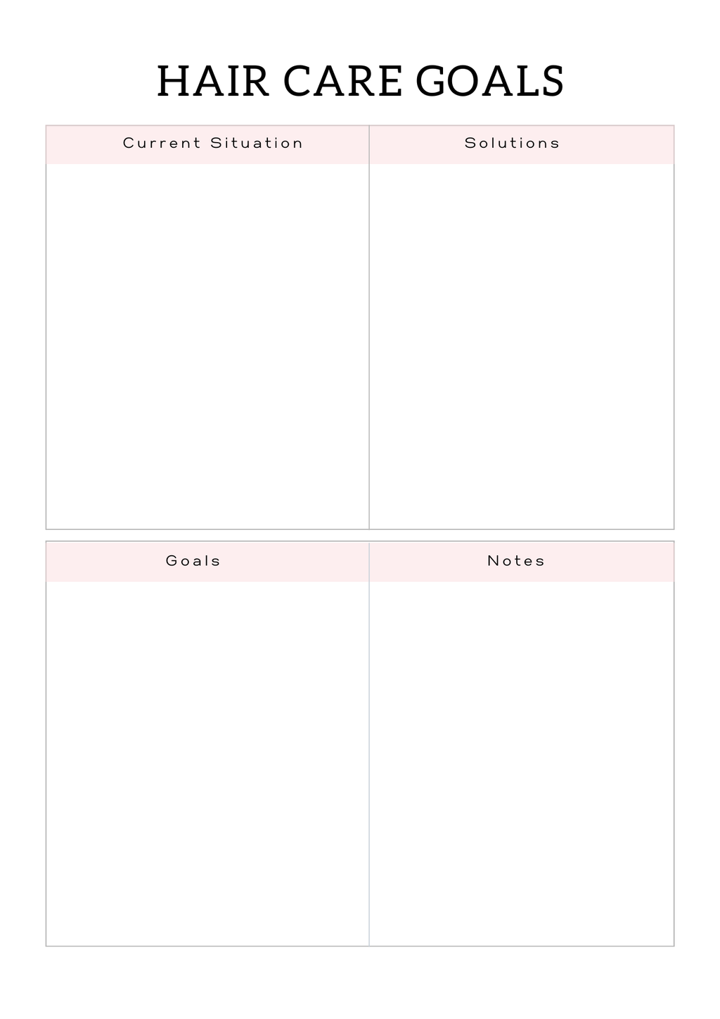All In One Self Care Planner - GlamDigitalBossCo