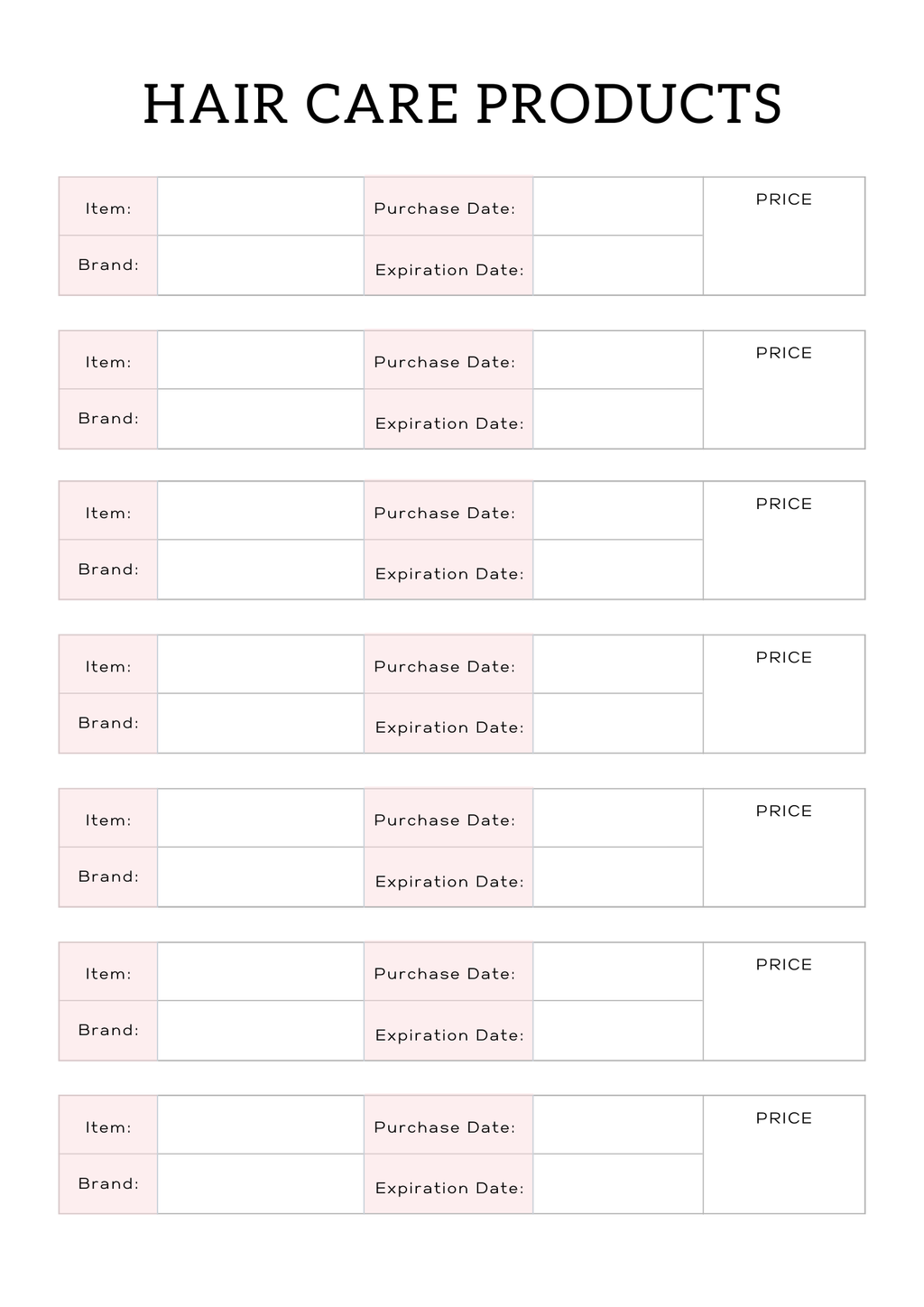 All In One Self Care Planner - GlamDigitalBossCo