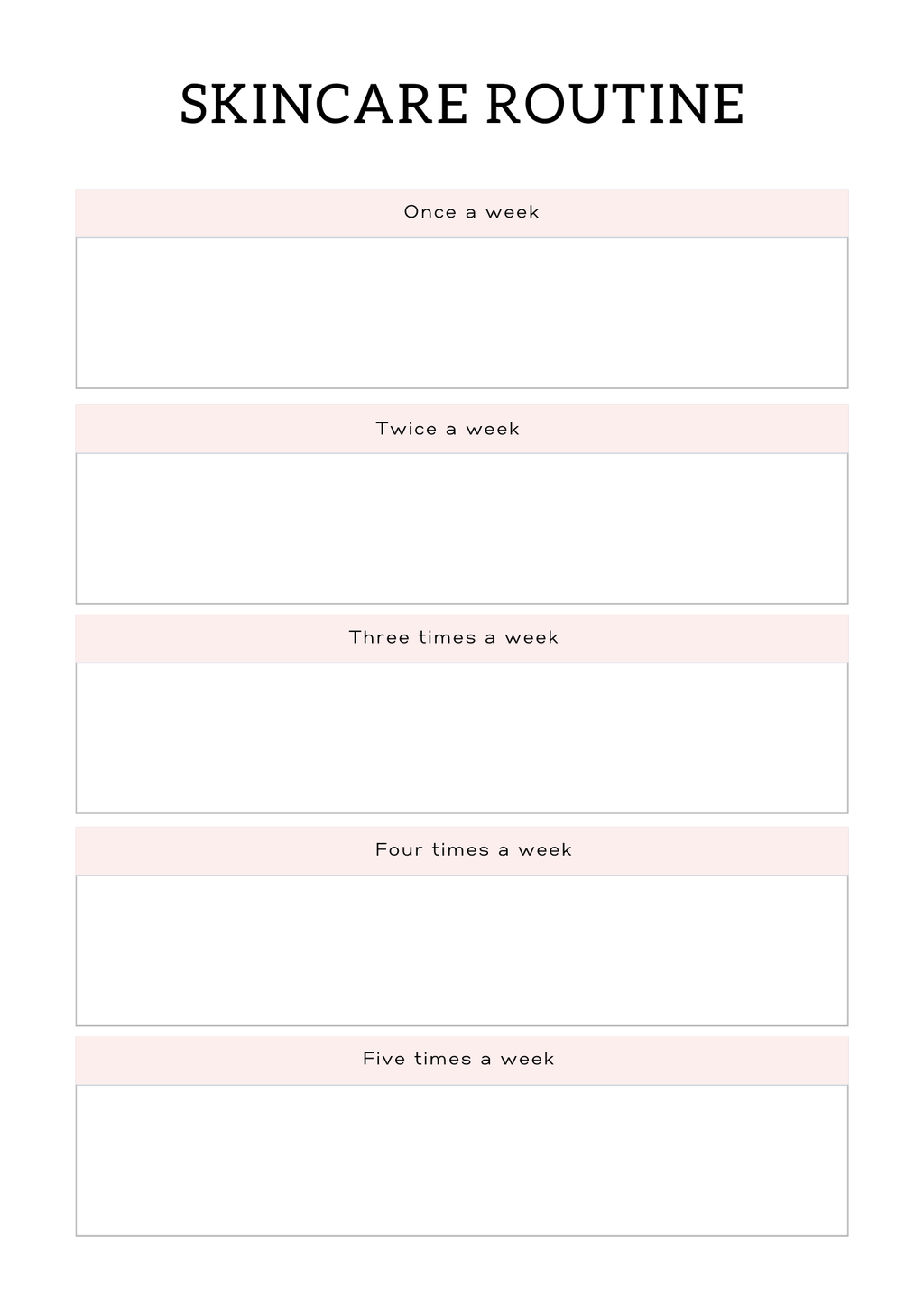 All In One Self Care Planner - GlamDigitalBossCo
