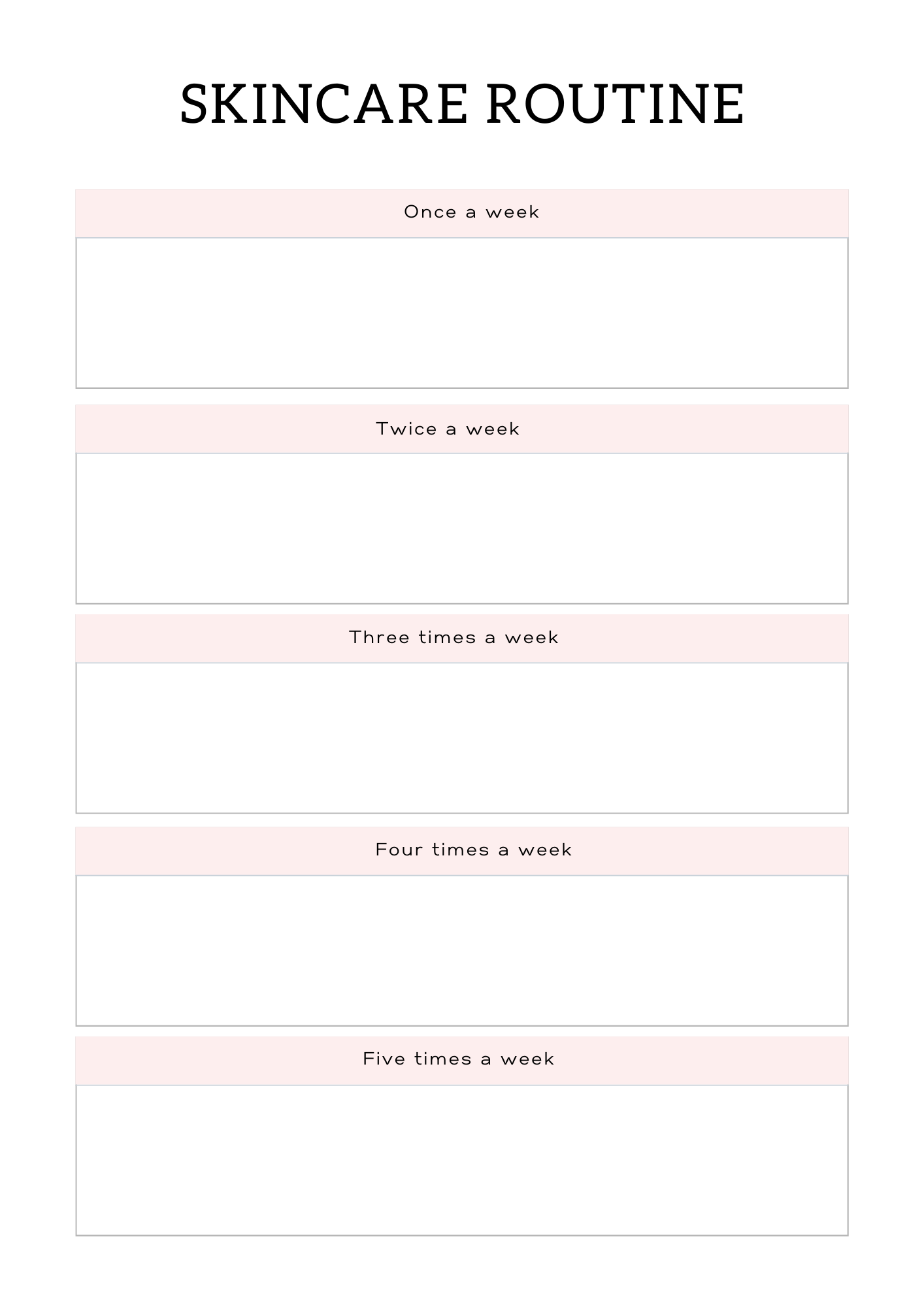 All In One Self Care Planner - GlamDigitalBossCo