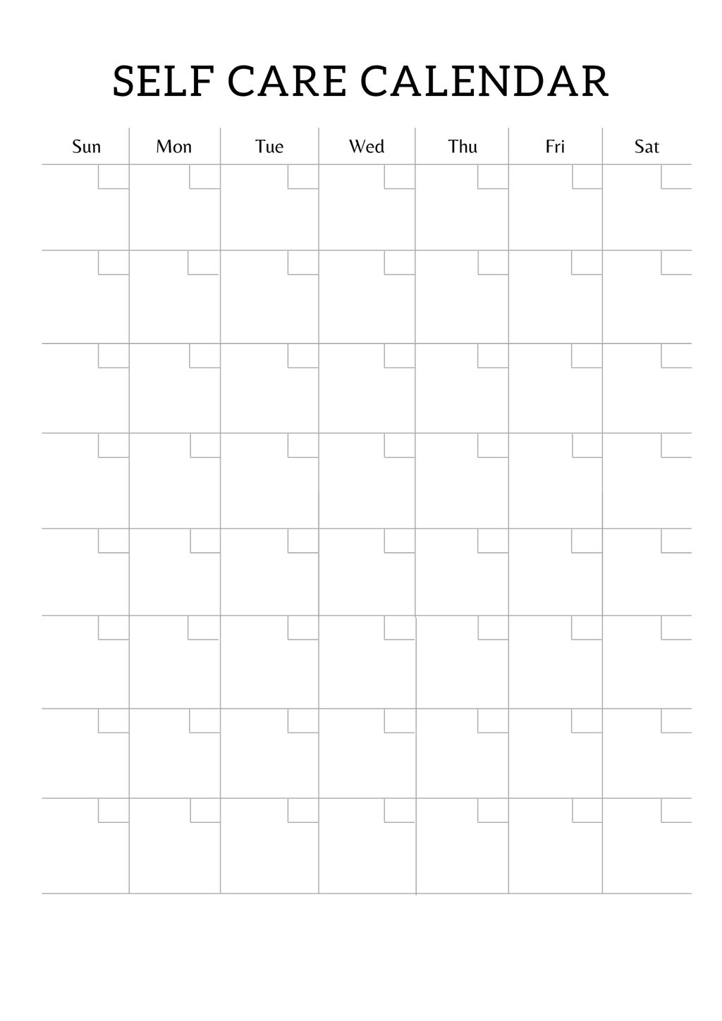 All In One Self Care Planner - GlamDigitalBossCo