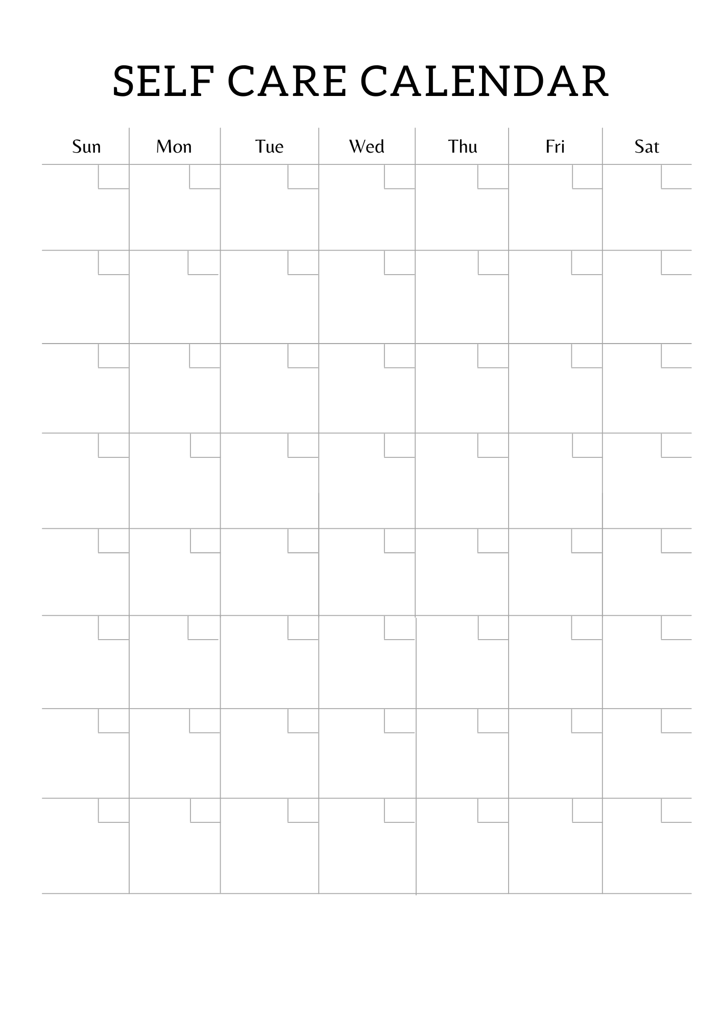 All In One Self Care Planner - GlamDigitalBossCo