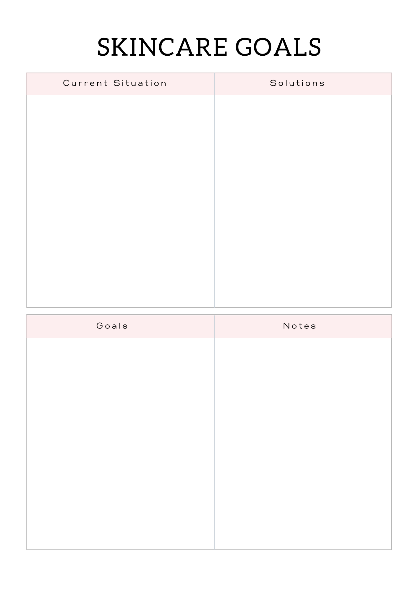 All In One Self Care Planner - GlamDigitalBossCo