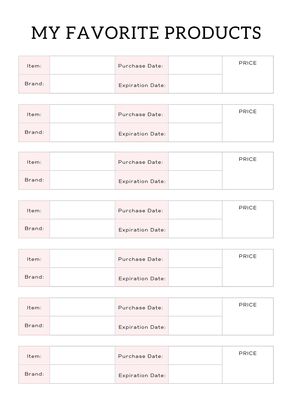 All In One Self Care Planner - GlamDigitalBossCo