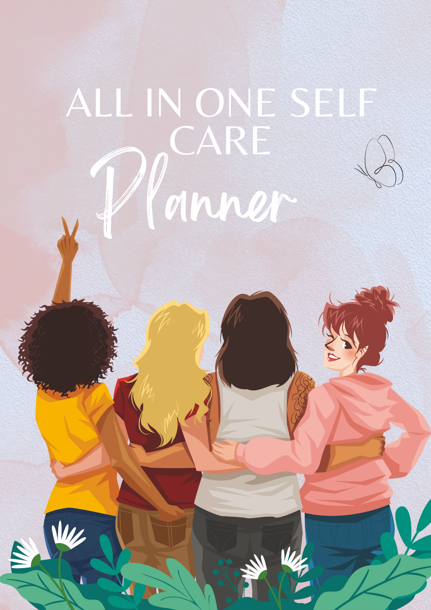 All In One Self Care Planner - GlamDigitalBossCo