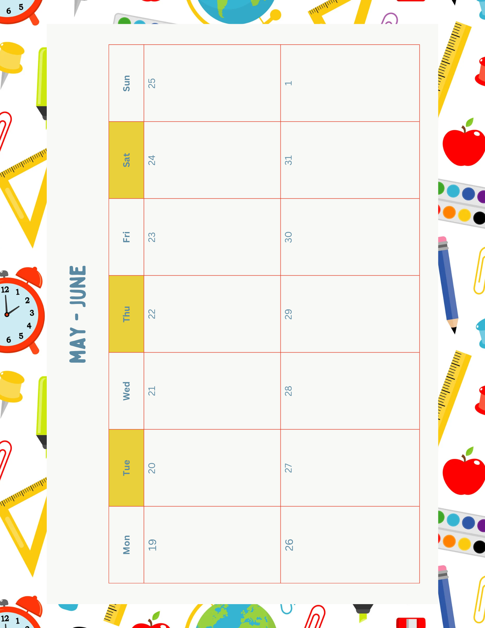 Teacher Planner 2025 - GlamDigitalBossCo