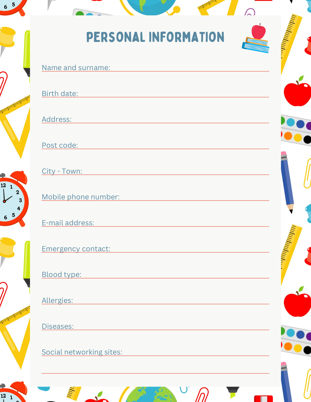 Teacher Planner 2025 - GlamDigitalBossCo