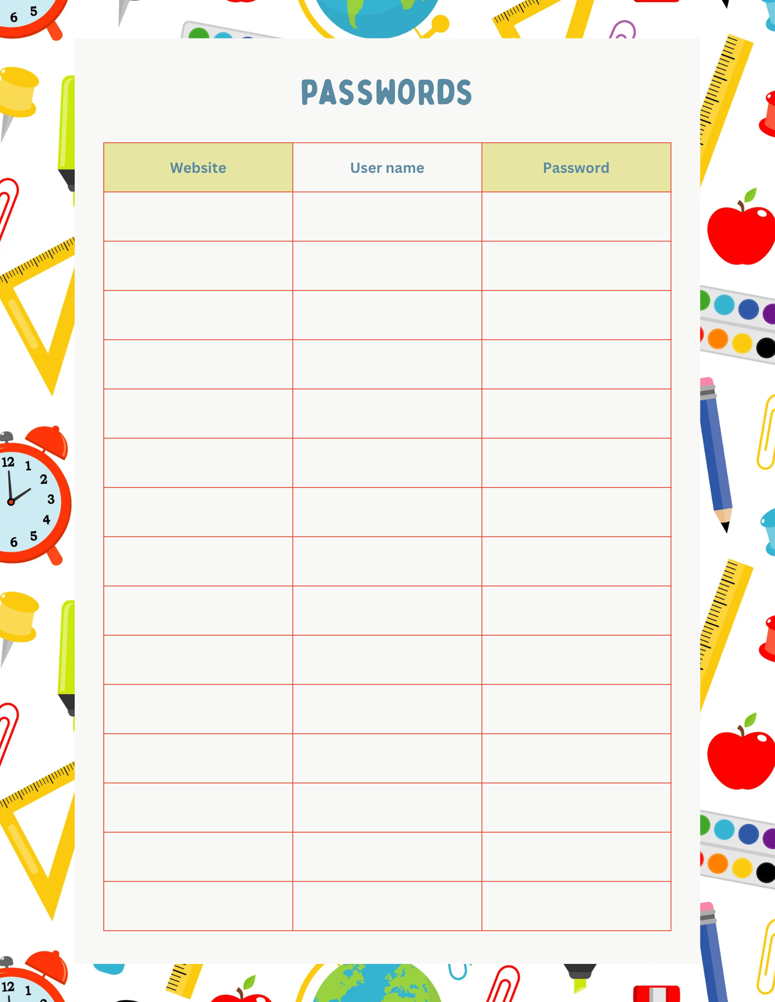 Teacher Planner 2025 - GlamDigitalBossCo