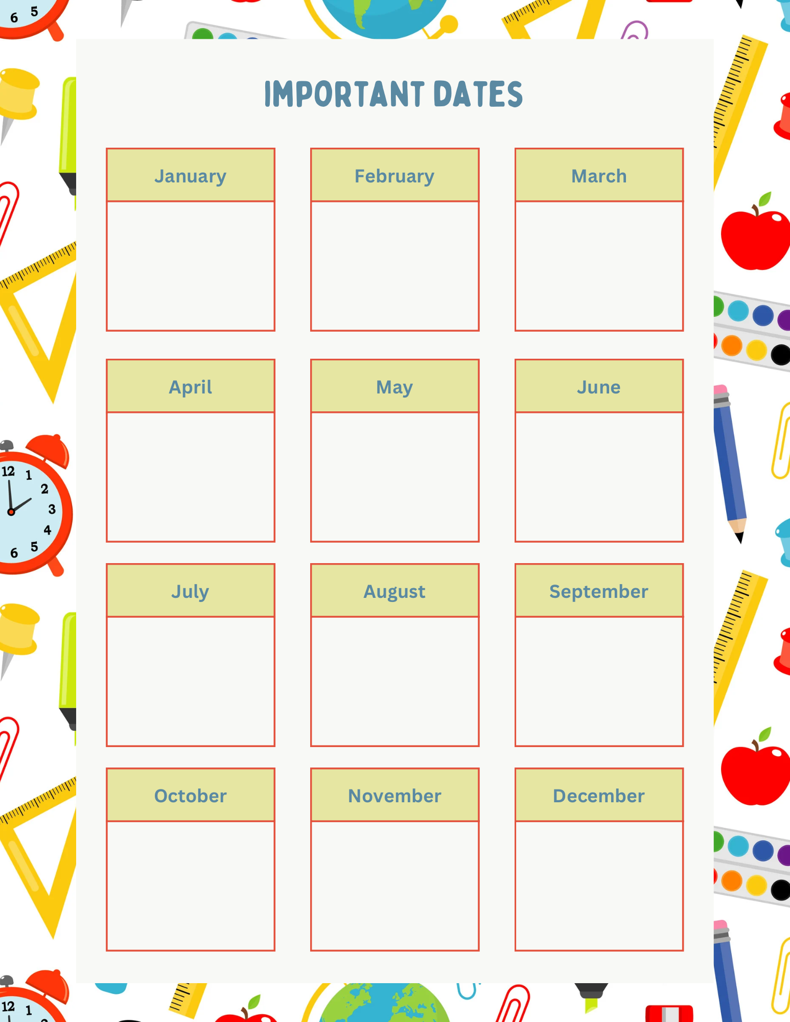 Teacher Planner 2025 - GlamDigitalBossCo